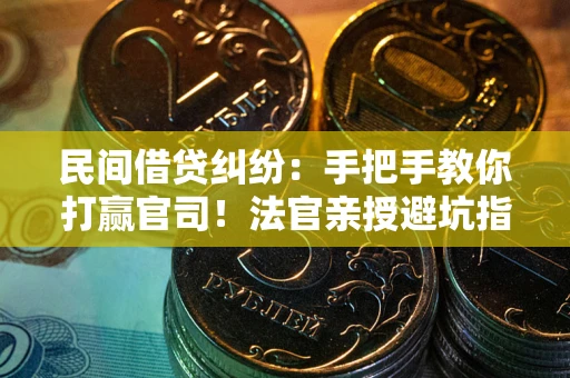 武汉民间借贷纠纷：手把手教你打赢官司！法官亲授避坑指南