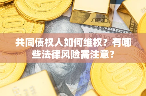武汉共同债权人如何维权？有哪些法律风险需注意？