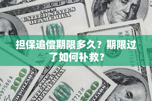 武汉担保追偿期限多久？期限过了如何补救？