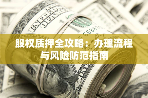武汉股权质押全攻略：办理流程与风险防范指南