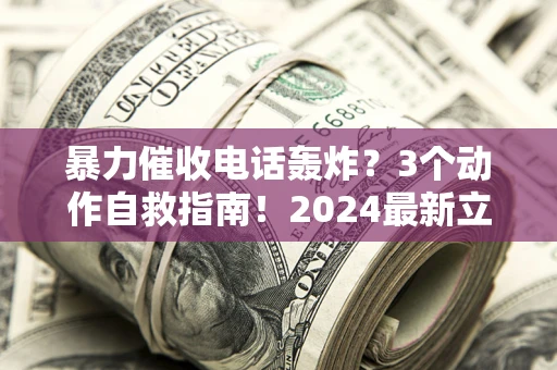 武汉暴力催收电话轰炸？3个动作自救指南！2024最新立案标准全解析