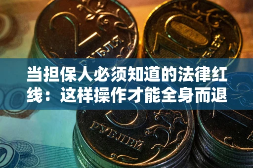 武汉当担保人必须知道的法律红线：这样操作才能全身而退