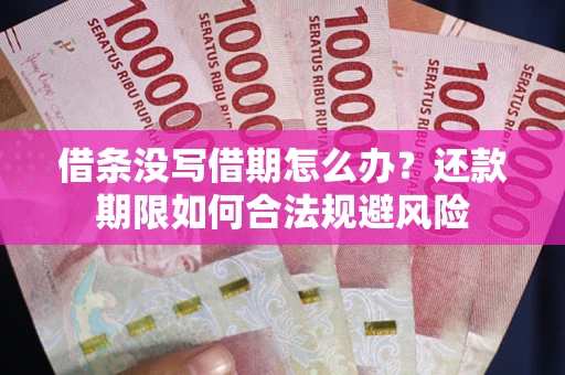武汉借条没写借期怎么办？还款期限如何合法规避风险